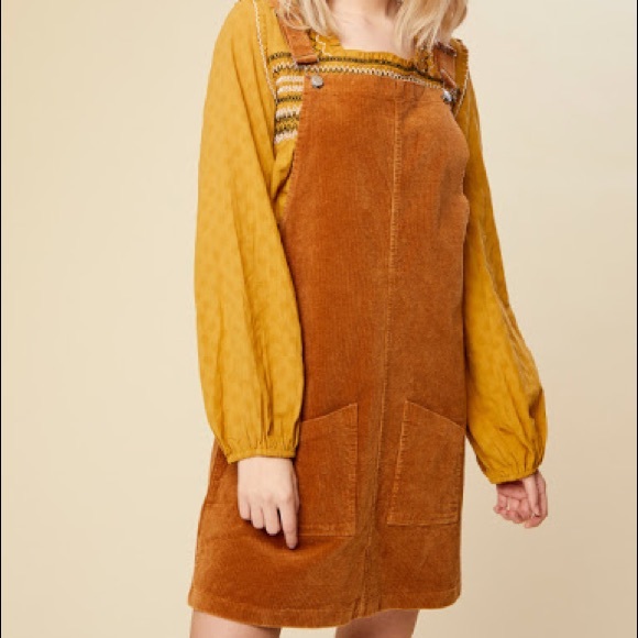 Altar'd State Dresses & Skirts - Altar’d State Juniper Cord Jumper Dress